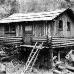 1880 - First Cabin on 1st Lake